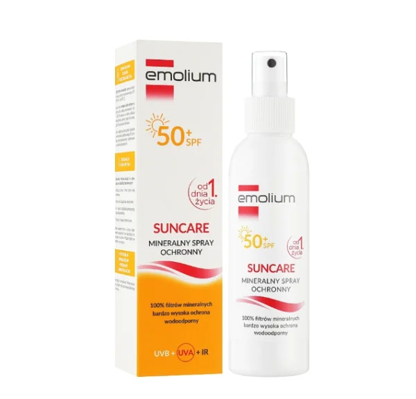 Солнцезащитный спрей для тела Emolium (Эмолиум) для детей SPF50+, 175 мл