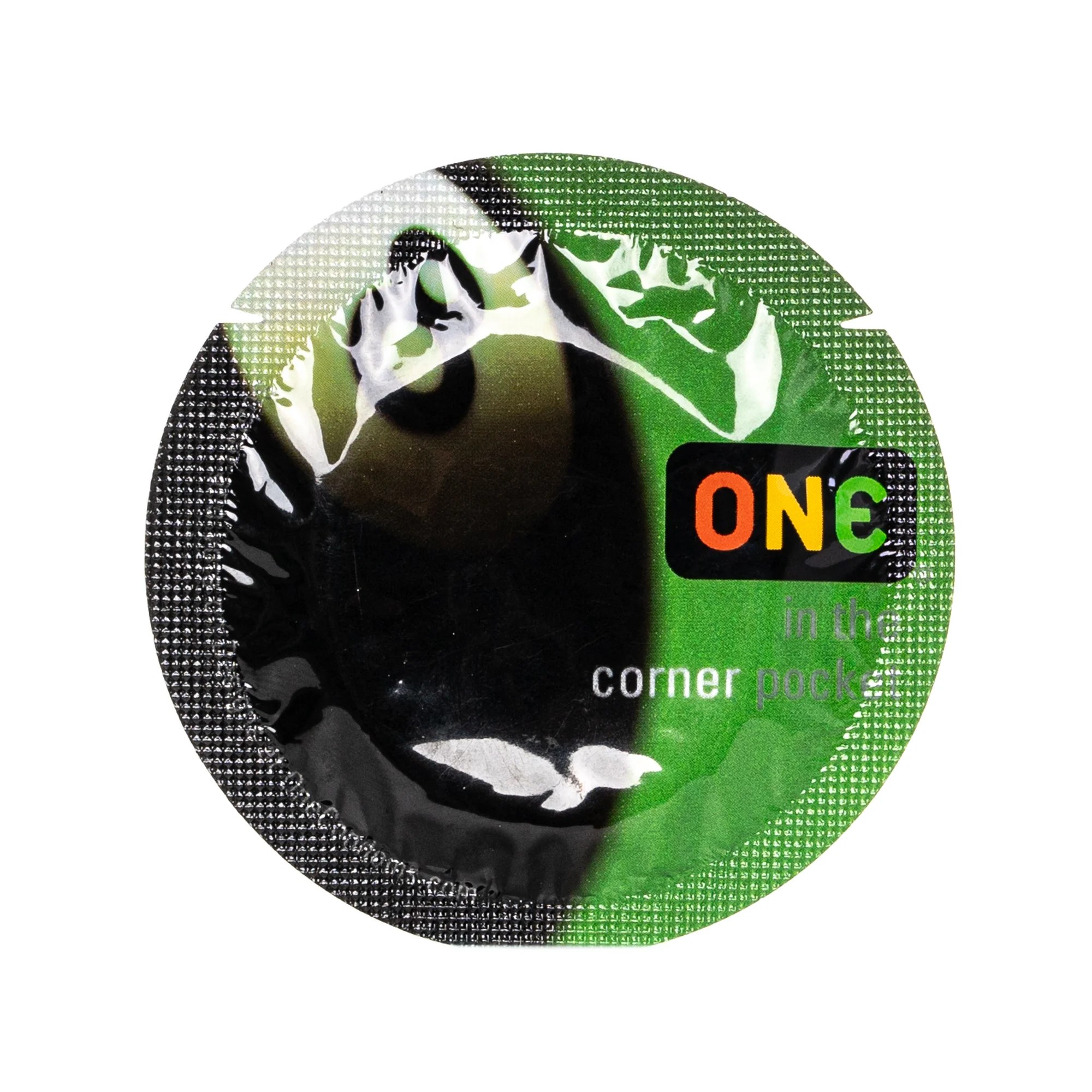Презерватив ONE (Ван) Color Sensations, чорний, 1 шт.