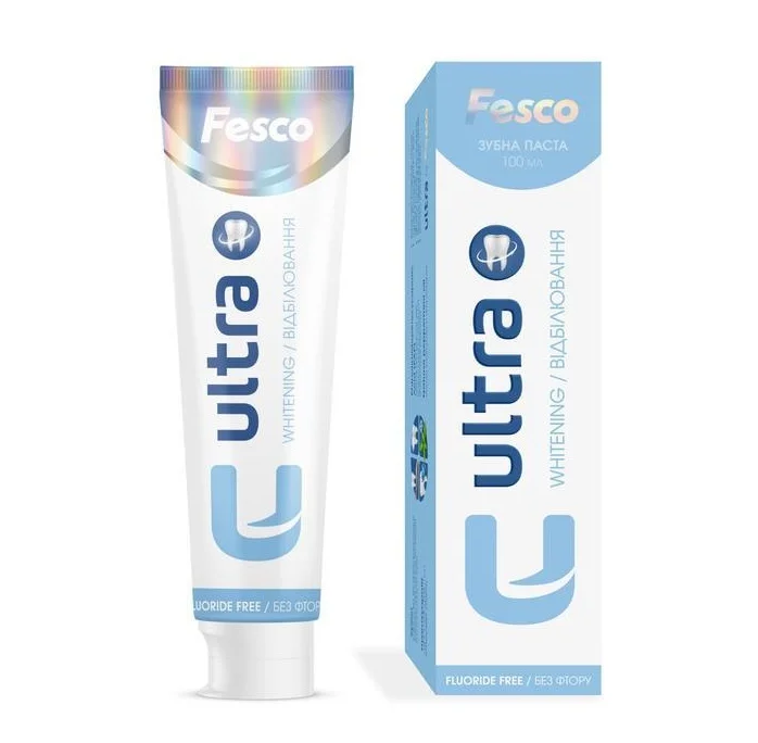 Зубна паста Fesco (Феско) Ultra Whitening, 100 мл