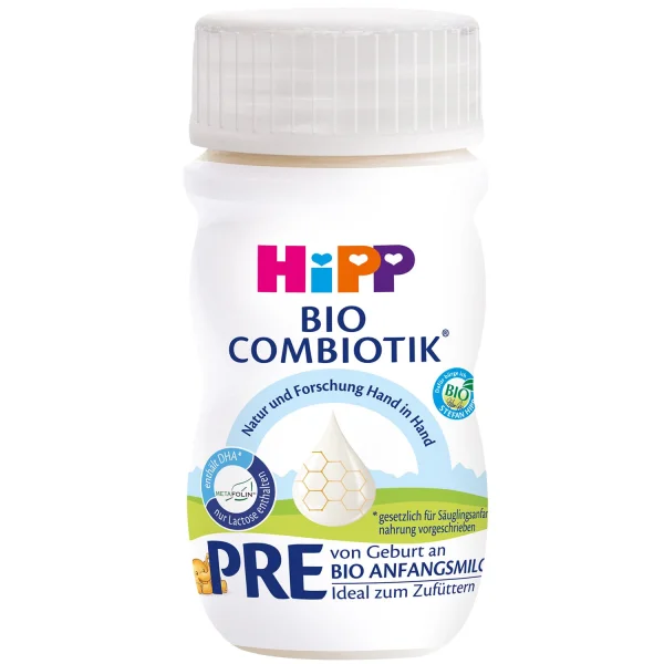 Жидкая молочка смесь Хипп (Hipp) Комбиотик Пре, 90 мл