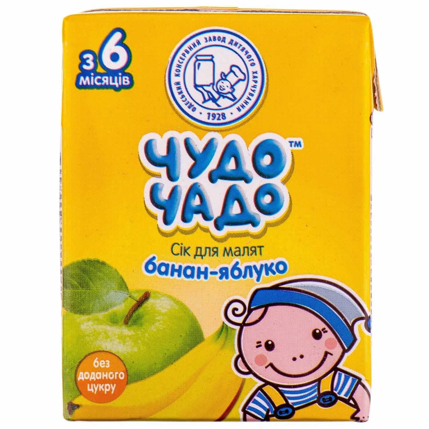 Сік Чудо-Чадо банан-яблуко, 200 мл