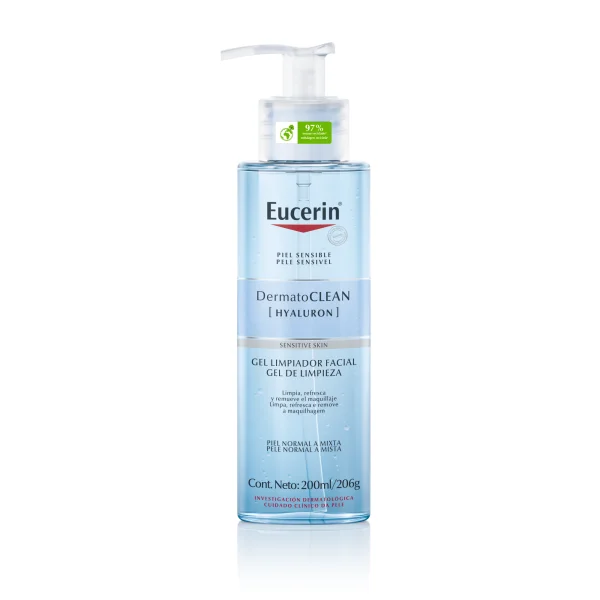 Гель для вмивання Еуцерин (Eucerin) освіжаючий для нормальної та комбінованої шкіри, 200 мл