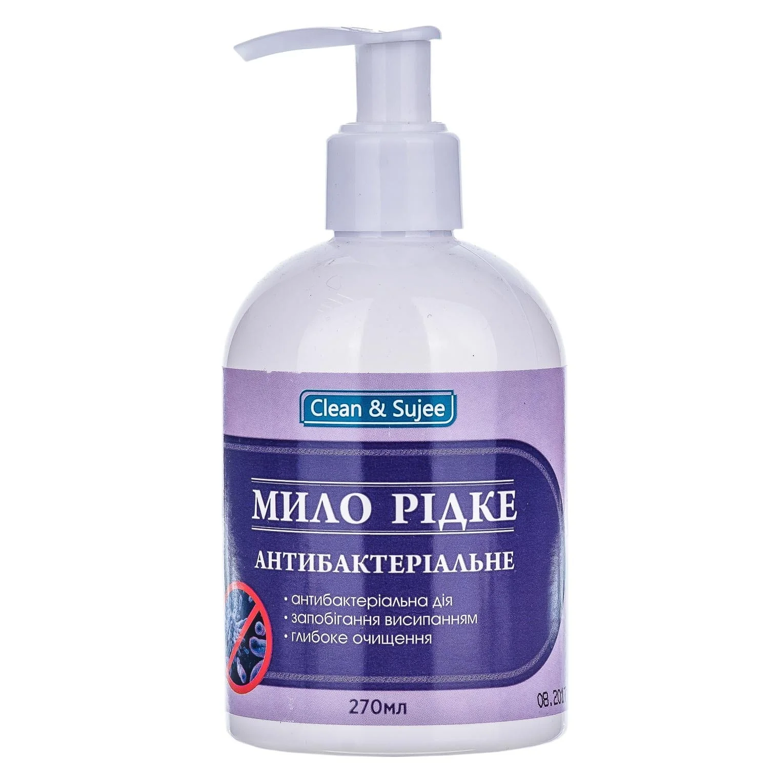 Мило рідке Clean&Sujee (Клін енд суджи) антибактеріальне, 270 мл