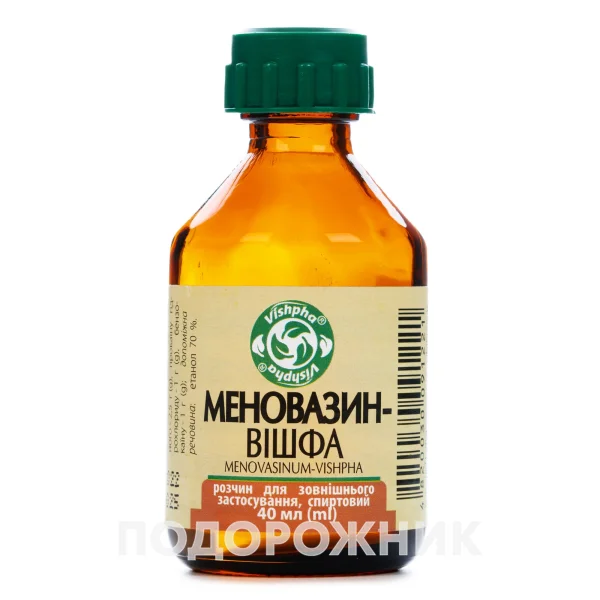 Меновазин - Вішфа розчин у флаконі, 40 мл - Житомир