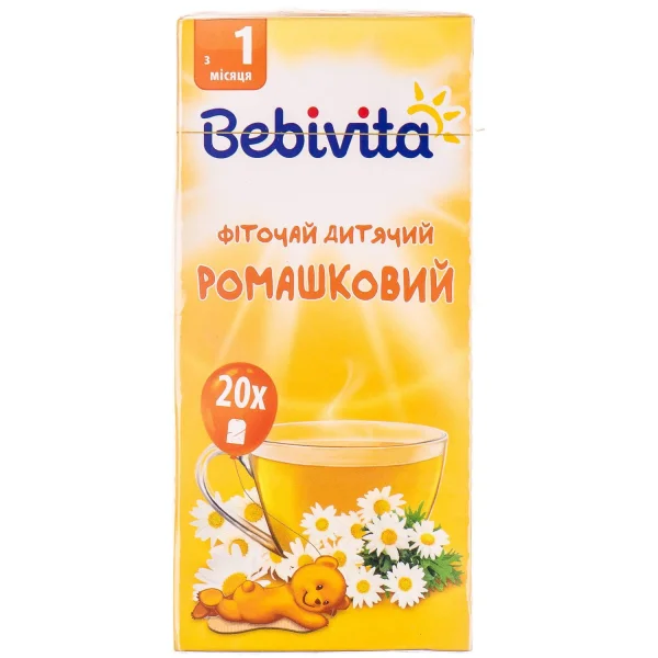 Фіточай з ромашки БебіВіта (Bebivita), 30 г
