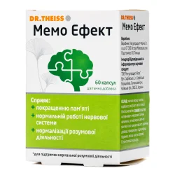 Мемо Ефект Dr. Theiss (Др. Тайсс) капсули, 60 шт.