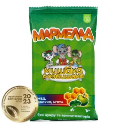 Мармелад Мишака Розбишака мед, яблуко, м’ята, Баум Фарм, 50 г