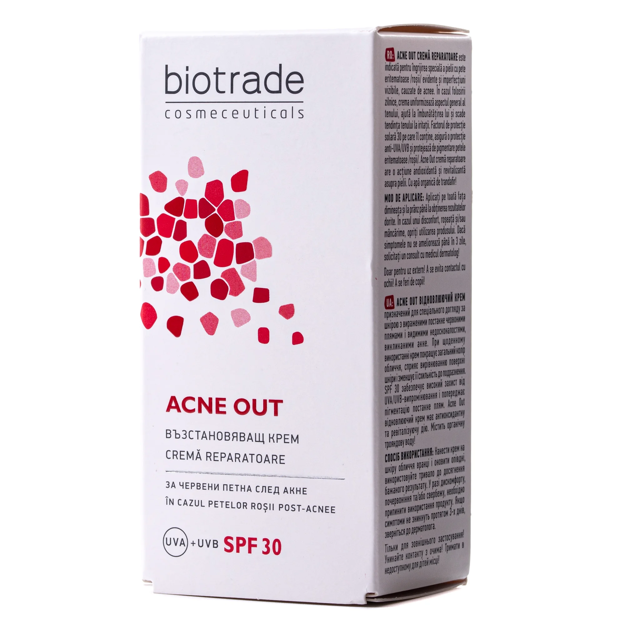 Крем Biotrade (Біотрейд) Acne Out відновлюючий SPF30, 30 мл