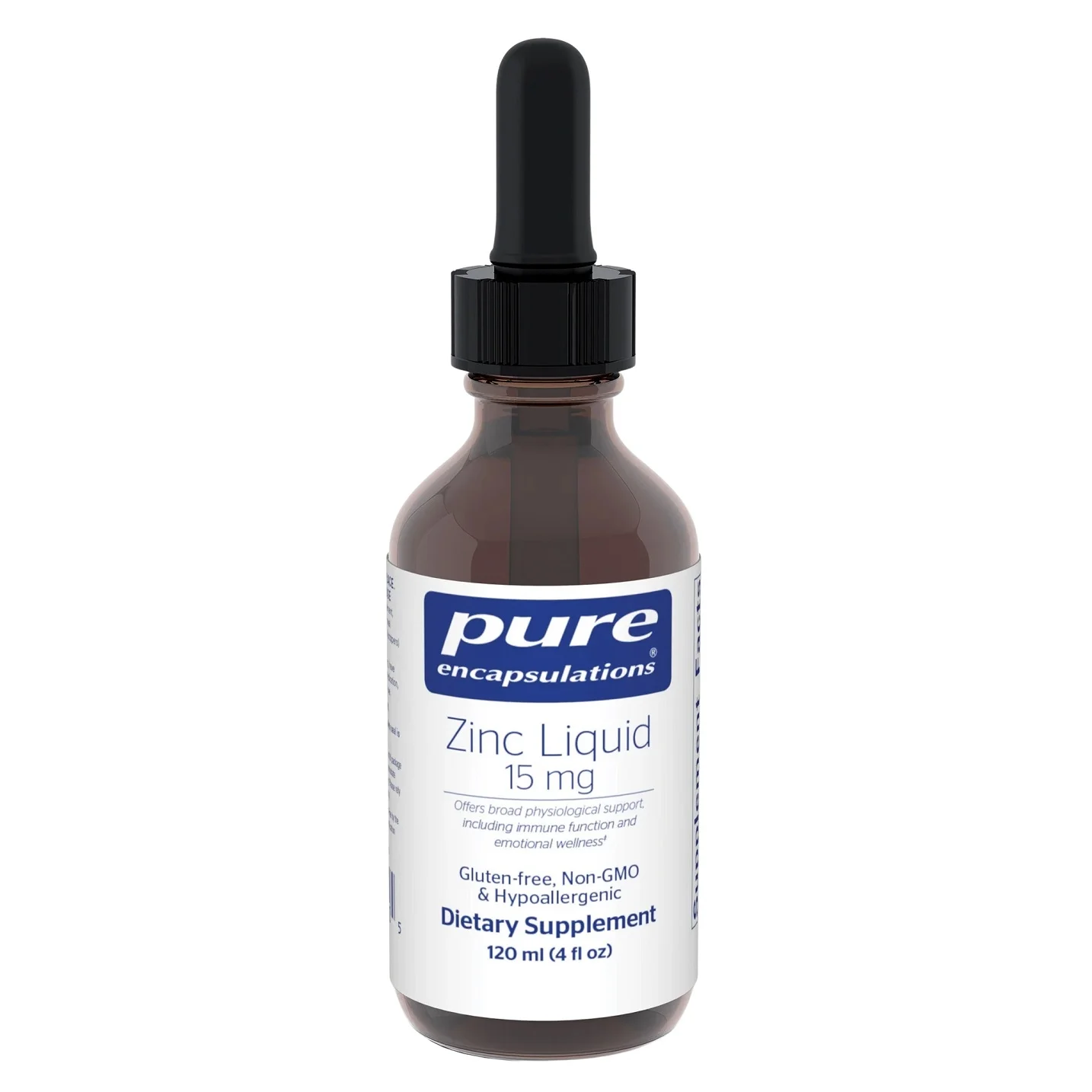 Pure (П’юр) Цинк глюконат рідкий по 15 мг, 120 мл