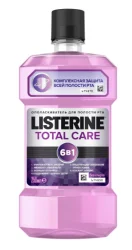 Ополіскувач Лістерін (Listerine) Тотал кер 6в1, 250 мл