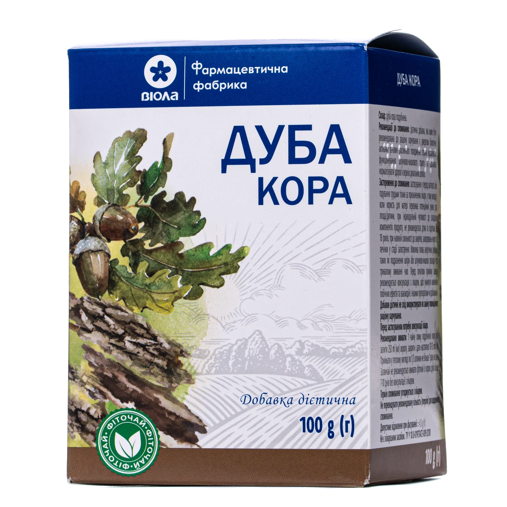 Дуба Кора, 100 г