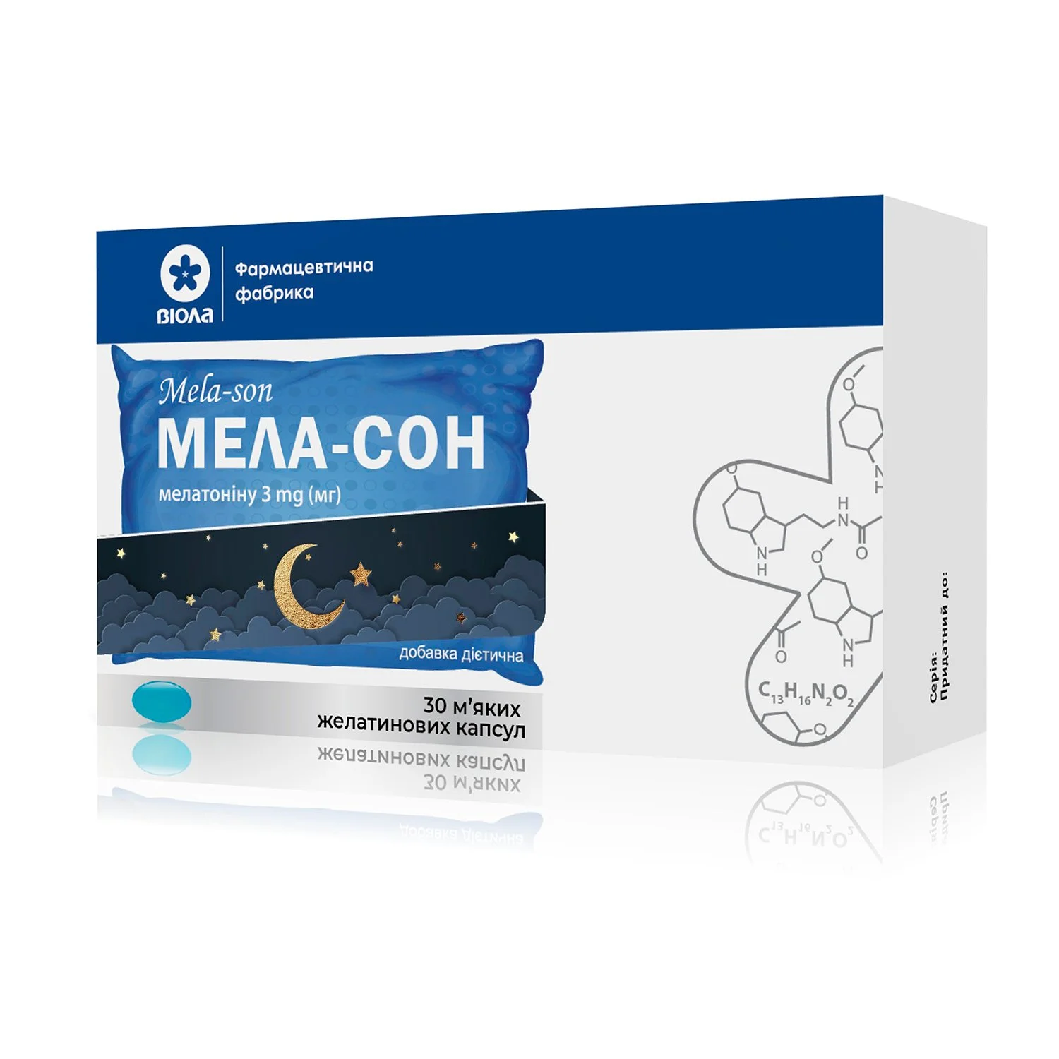 Мела-сон капсули, 30 шт.