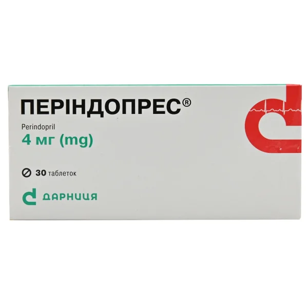 Периндопресс таблетки по 4 мг, 30 шт.