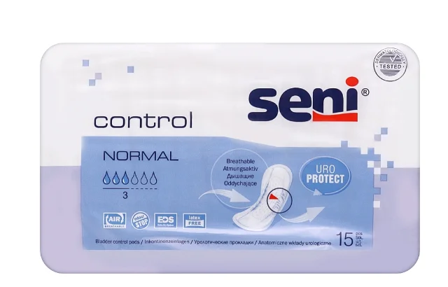 Прокладки урологічні Seni (Сені) Control normal, 15 шт.