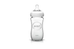 Скляна пляшечка Avent (Авент) Natural 240 мл, 1 шт.