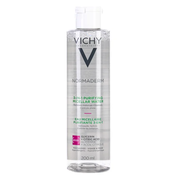 Розчин міцелярний Vichy (Віши) Нормадерм очищаючий для проблемної шкіри, 200 мл