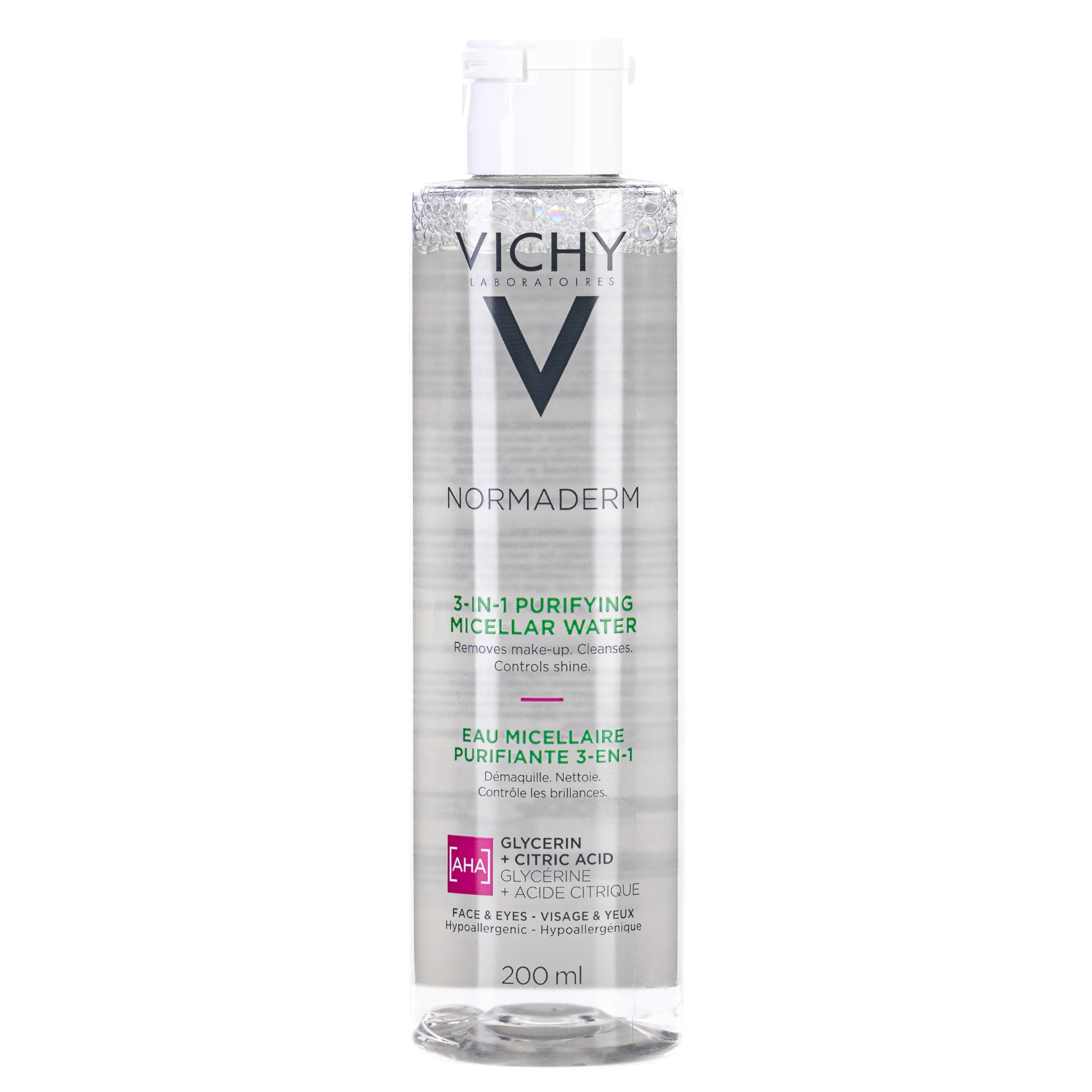 Міцелярна вода Vichy (Віши) Normaderm очищуючий для проблемної шкіри, 200 мл