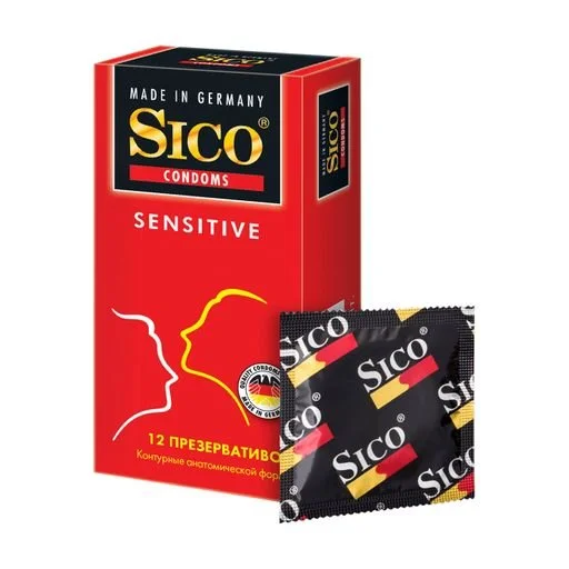 Презервативы Сико Сенситив (Sico Sensitive), 12 шт.