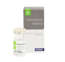Паклітаксел Амакса р-н д/ін. 6мг/мл 5мл №1