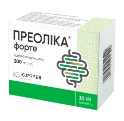 Преоліка форте табл. 200мг №30
