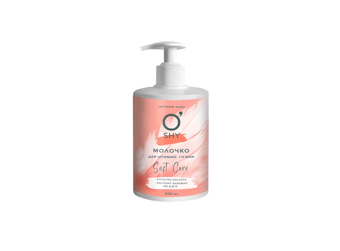 Молочко для інтимної гігієни O’shy Soft Care (Софт кар), 500 мл