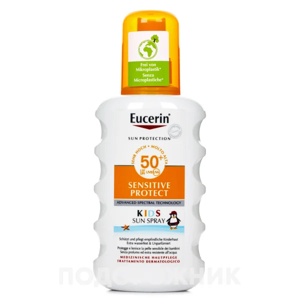 Солнцезащитный спрей для детей Eucerin (Юцерин) з SPF 50+, 200 мл