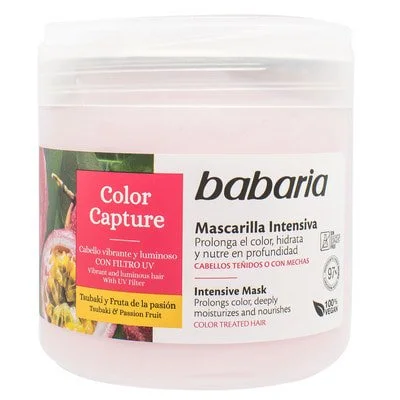 Маска для волосся Бабарія (Babaria) інтенсивна, для збереження кольору, 400 мл