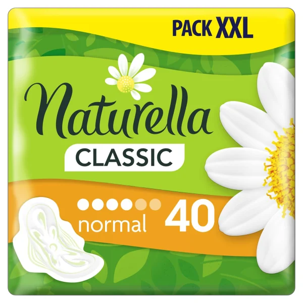 Прокладки Натурелла Класік Нормал (Naturella Classic Normal), 40 шт.