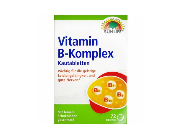 Витамины Sunlife (Санлайф) B-Komplex таблетки, 72 шт.