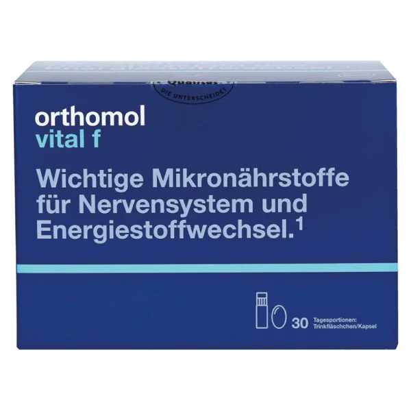 Orthomol Vital F (Ортомол Витал Ф) для женщин питьевой, 30 дней