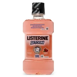 Ополіскувач для ротової порожнини дитячий Listerine Smart Rinse (Лістерін Смарт Рінс) ягідна свіжість, 250 мл