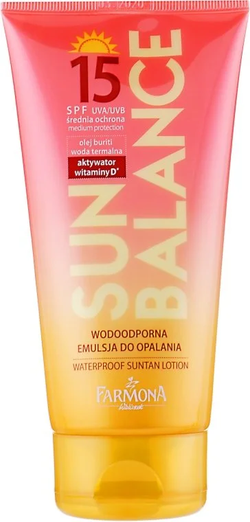 Лосьйон сонцезахисний для засмаги Sun Balance (Сан Баланс) SPF15, 150 мл