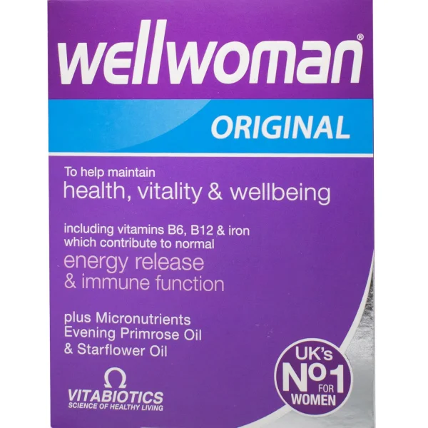 Велвумен (Wellwoman) витаминно-минеральный комплекс для женщин в капсулах, 30 шт.