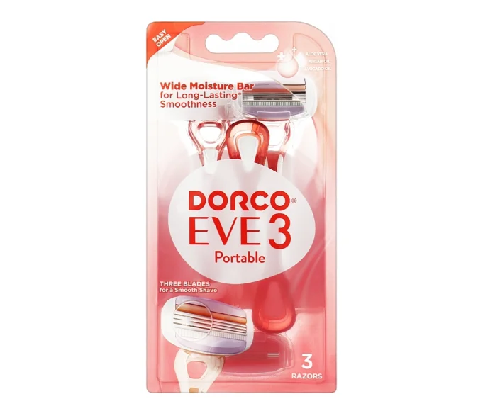Бритва Dorco (Дорко) Eve одноразова жіноча 3 леза, 3 шт.