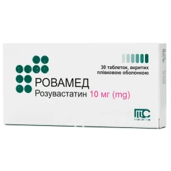 Ровамед таблетки по 10 мг, 30 шт.