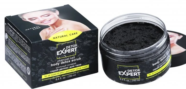 Скраб-детокс сольовий Detox (Детокс) Expert для тіла, 250 мл