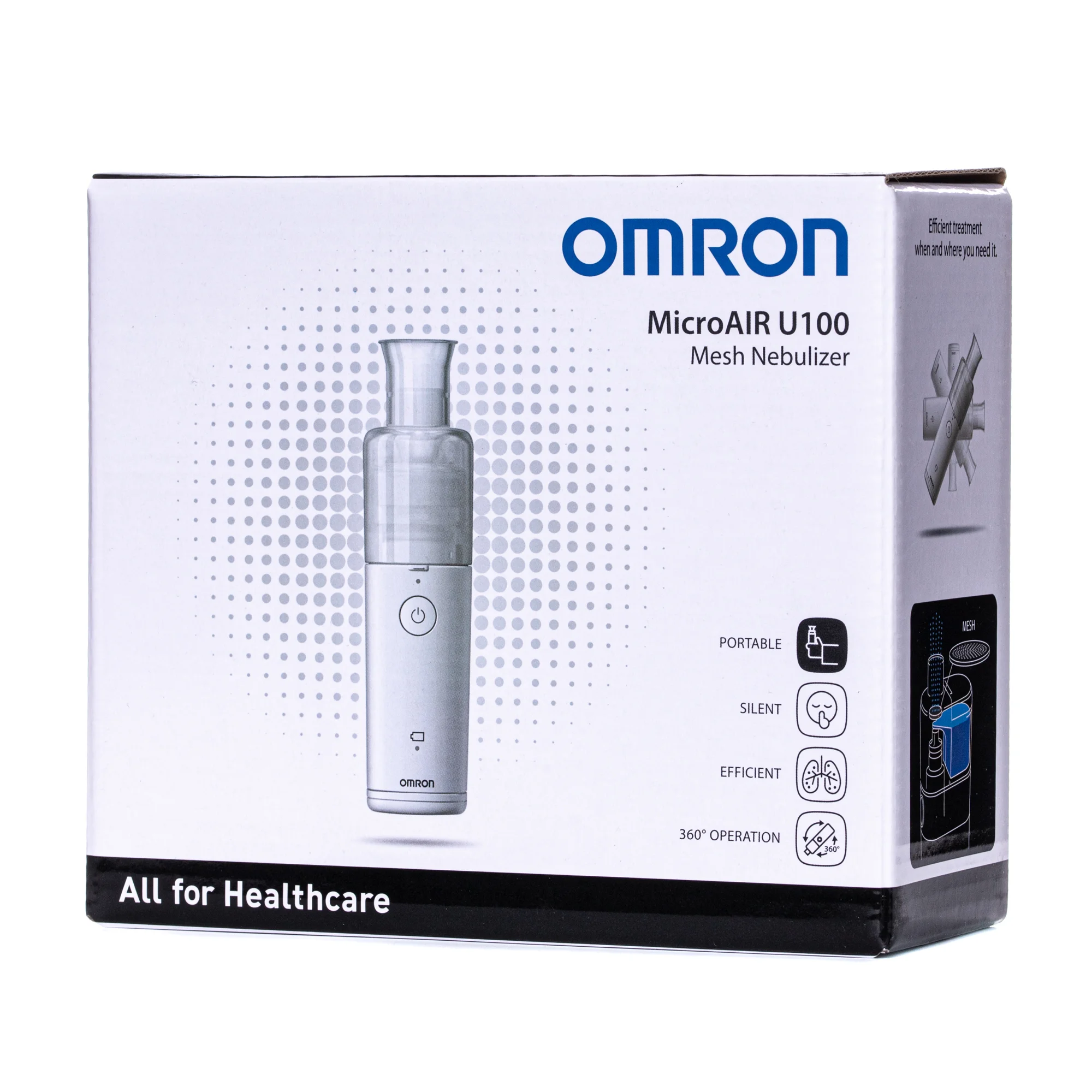 Інгалятор ультразвуковий Omron (Омрон) NE U100- Е MESH-технологія