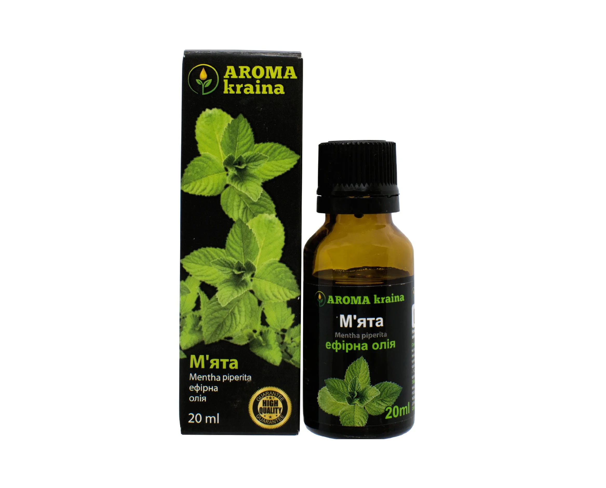Ефірна олія Aroma Kraina м’ята, 20 мл