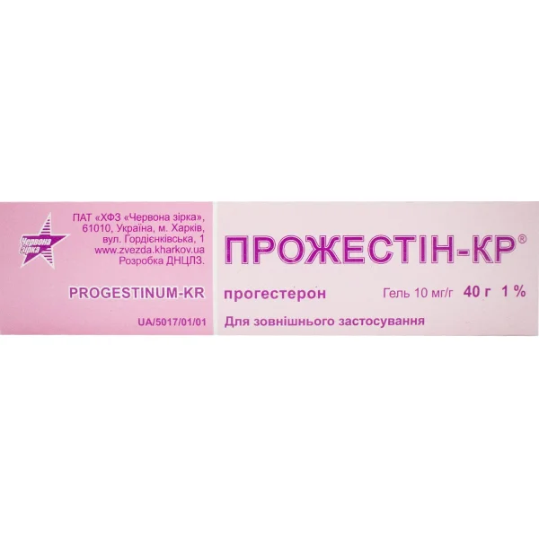 Прожестин-КР гель 1%, 40 г