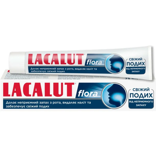 Зубна паста Lacalut (Лакалут) Флора, 75 мл