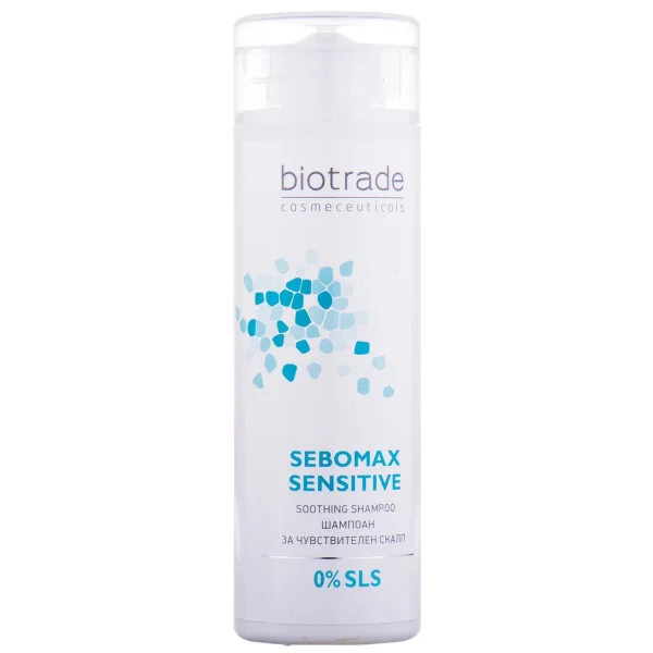 Шампунь Биотрейд Себомакс Сенсетов (Biotrade Sebomax Sensitive) для чувствительной кожи головы, 200 мл