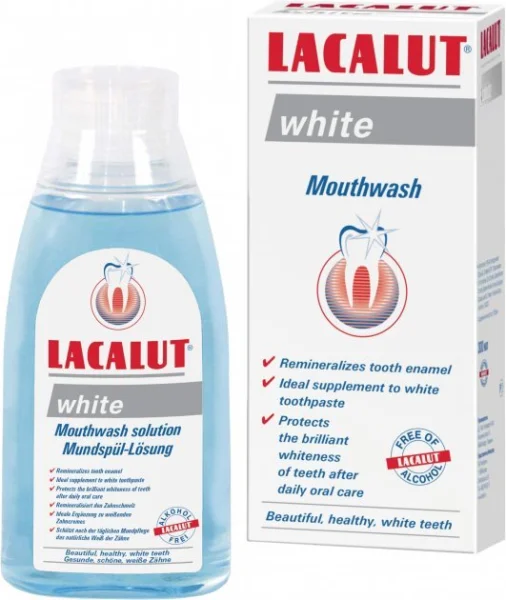 Ополаскиватель для полости рта Lacalut white(Лакалут вайт), 300 мл