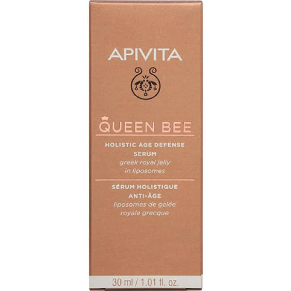 Сыворотка Apivita Queen Bee (Апивита Квин Би) для комплексной защиты от старения кожи, 30 мл