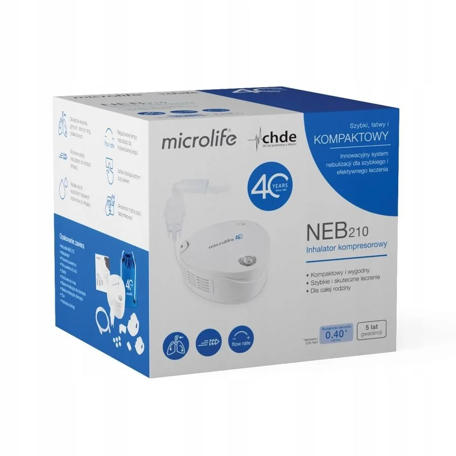 Інгалятор небулайзер компресорний Мікролайф (Microlife) модель NEB 210