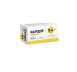 Нардін розчин для ін'єкцій по 4000 анти-Ха МЛ/0,4 мл у шприці, 10 шт.