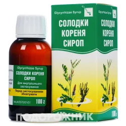 Солодки корінь сироп, 100 г - Фітопродукт