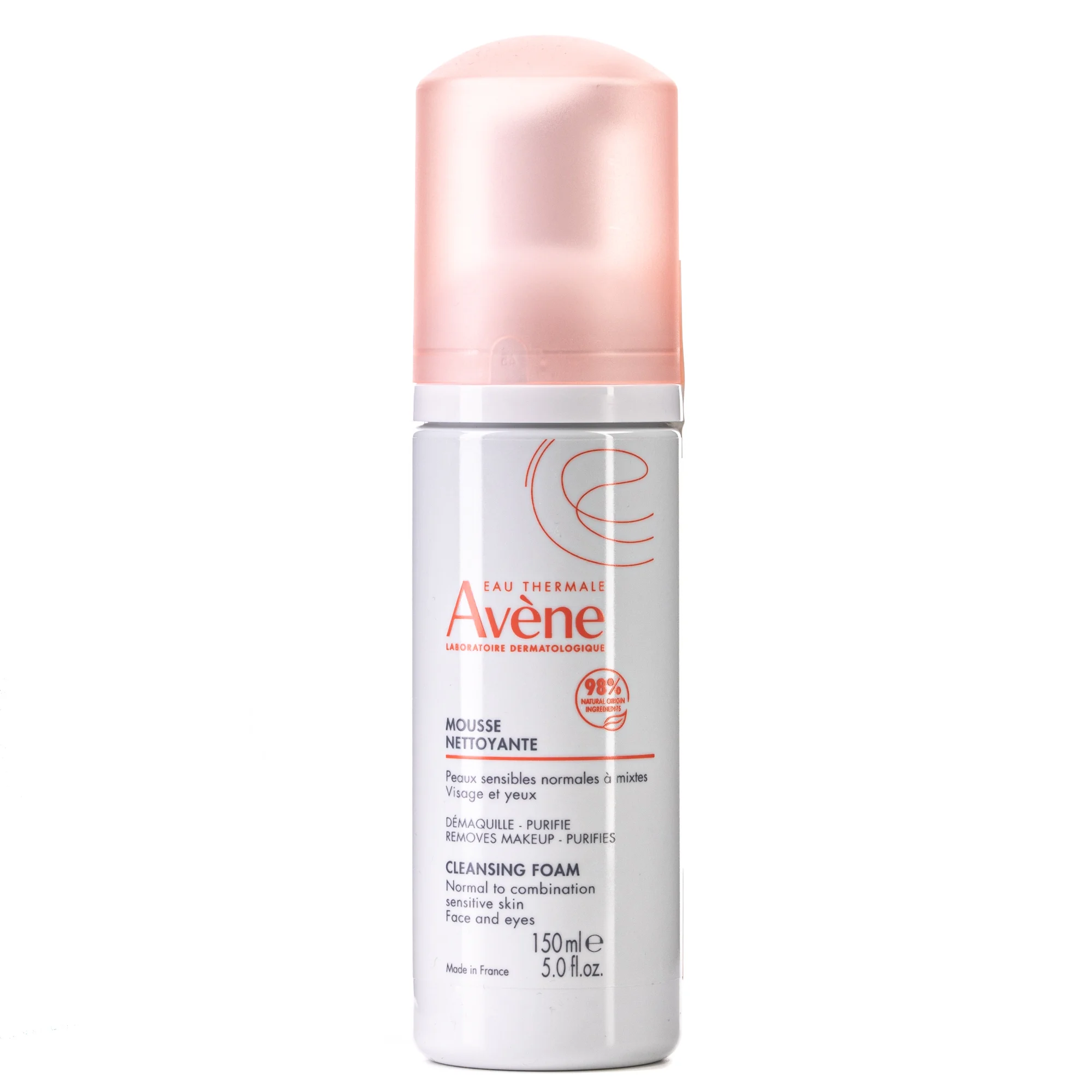 Мус для обличчя Авен (Avene) очищувальний, 150 мл