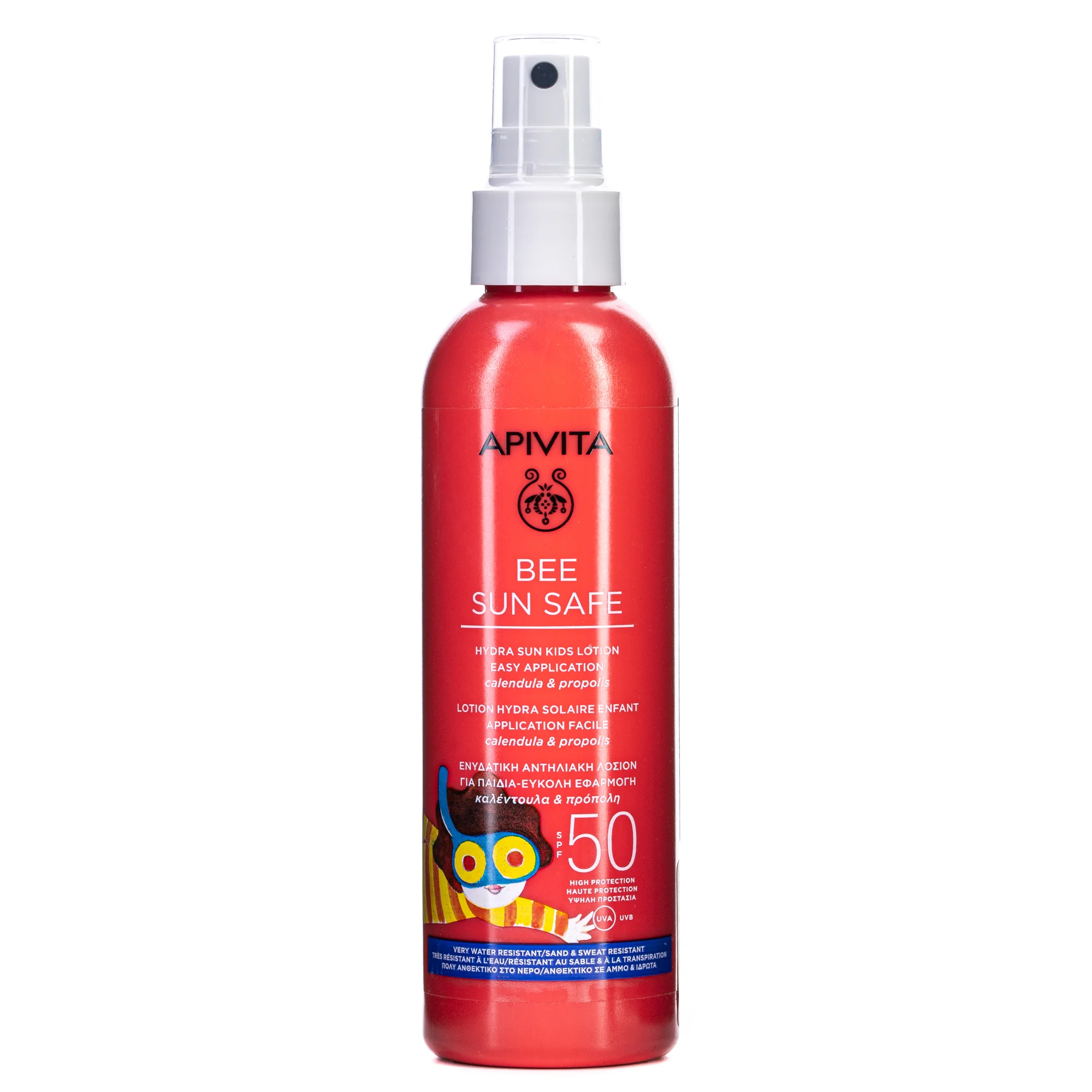 Сонцезахисний лосьйон Apivita (Апівіта) Bee Sun Safe для дітей SPF50, 200 мл