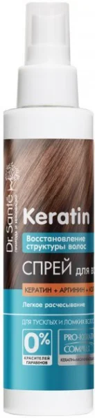 Спрей для волос Dr. Sante Keratin (Доктор Санте Кератин), 150 мл