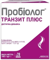 Пробіолог Транзит Плюс порошок у стіках по 6,5 г, 28 шт.